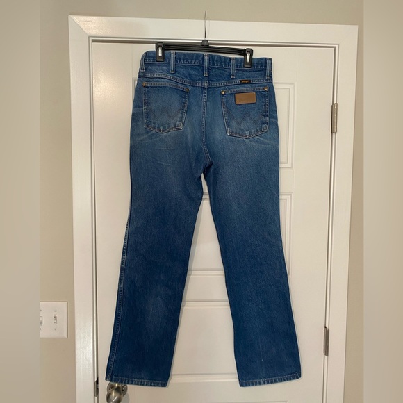 Vintage Wrangler Women’s Blue Jeans Bootcut - Picture 5 of 6